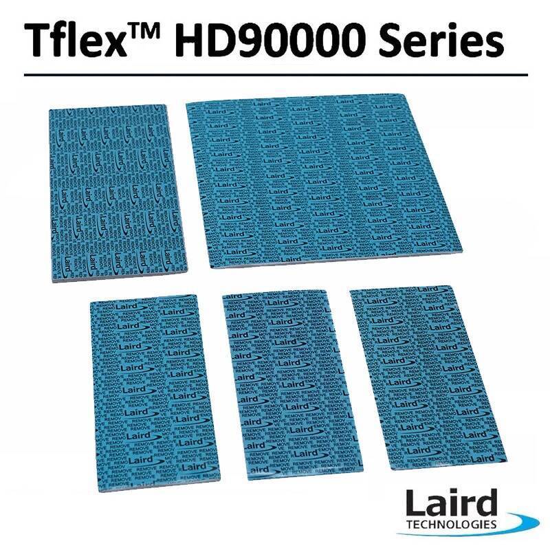 Laird Tflex HD90000 Series แผ่นความร้อนสําหรับ M2 RTX 3000 3080 3090 การ์ดหน่วยความจํา,7.5W/mK,80x40