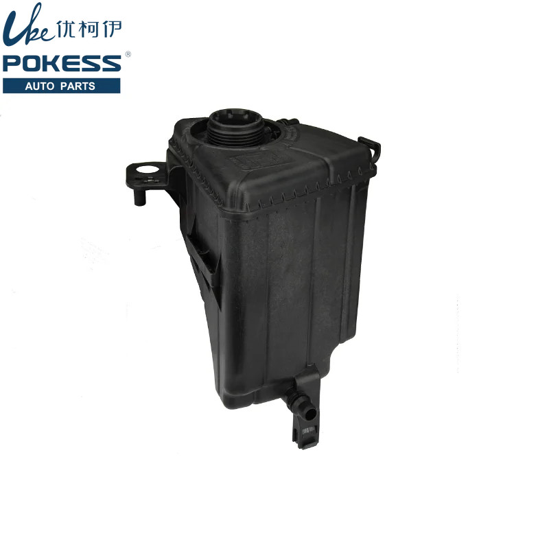 Car Engine Coolant Expansion Pot Without Lid for BMW 750Li 550i 650i 750i 17137601948 17137575577
