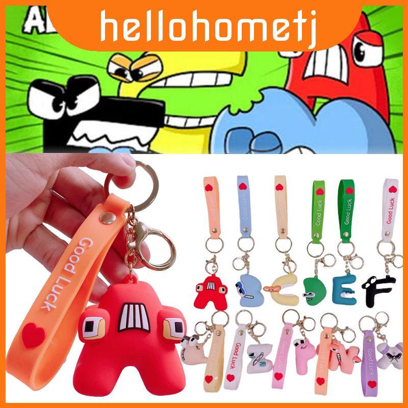 Lore Bag Alphabet Pendant Stickers Toys พวงกุญแจของขวัญ