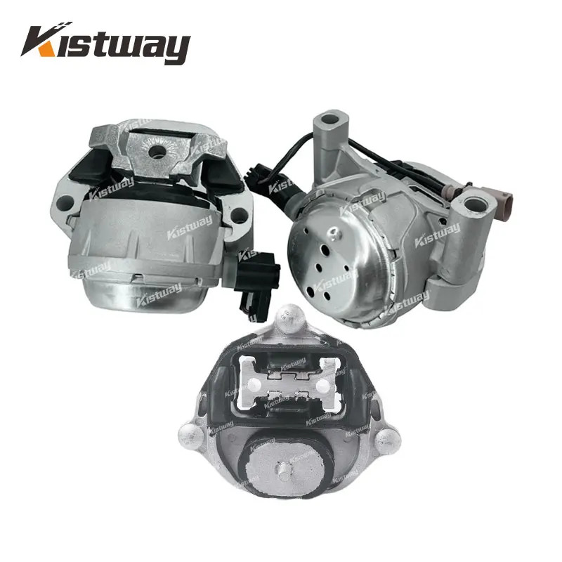 3PCS Transmission Electric Hydraulic Motor support Engine Mount Kit For Audi A8 D4 S8 Quattro 4.2L