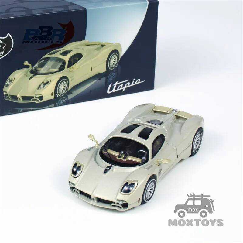 C BBR 1:64 Pagani Utopia Presentation Grigio Rinascimento Beige Diecast Model Car