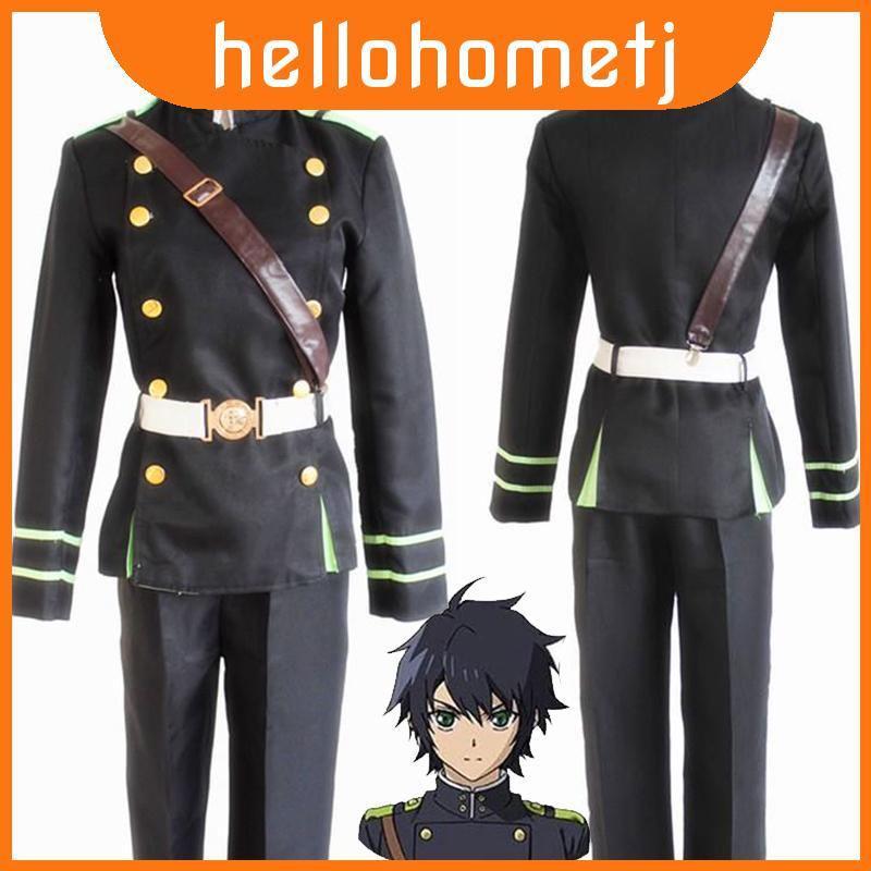 Seraph Of Unique The End Yichir Yuichiro Hyakuya Army Uniform สําหรับงานปาร์ตี้เครื่องแต่งกาย