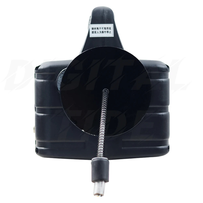 220v 500kg Remote control crane hoist wire rope electric hoist aluminum shell hoist household indoo