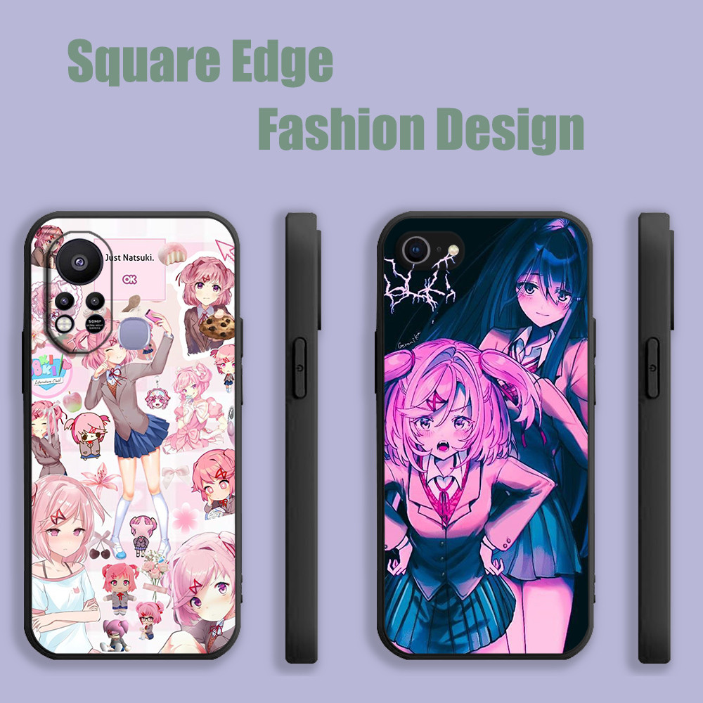 ปลอกสําหรับ Samsung Galaxy S20 S10 S23 S21 S22 S24 Ultra Fe Plus A14 doki doki วรรณกรรม club natsuki