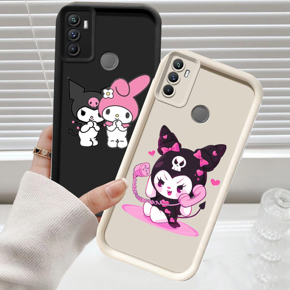 CH36 K_uromi Soft Casing สําหรับ Realme A33 C17 OPPO A53 A53S 7I เคสป้องกัน