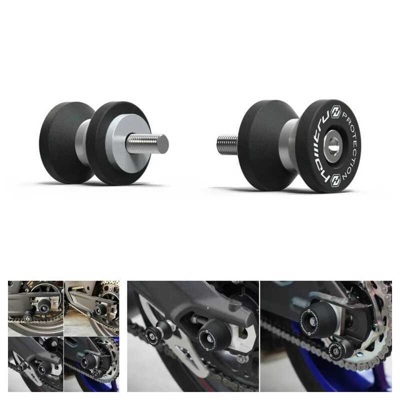 สําหรับ kawasaki ZX-10R ZX-10RR ZX10R 2011-2024 / Z H2 2020-2024 Paddock Boins Swingarm Spools Slide