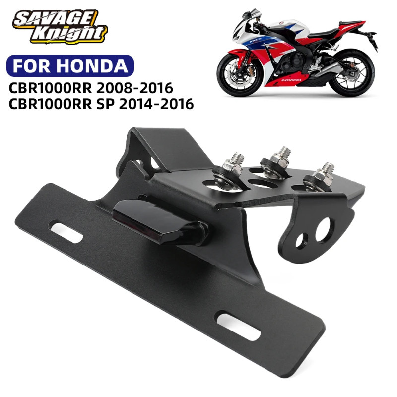 For HONDA CBR1000RR Motorcycle License Plate Holder CBR 1000RR SP Tail Tidy Fender Eliminator LED L