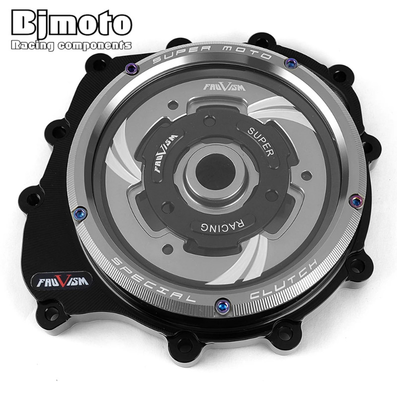 F750 F850 GS F900 XR CNC Engine Racing Clear Clutch Cover Protector For BMM F750GS F900XR F850GS 20