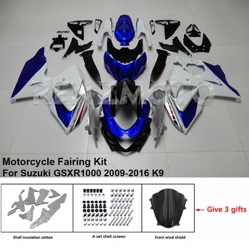 For SUZUKI GSXR1000 2009-2016 K9 Fairing R/Z SGX111 Motorcycle Set Body Kit decoration Plastic Guar
