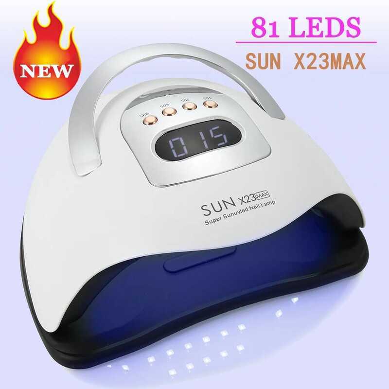 C Sunx23 MAX Uv Nail Lamp Nail Dryer 81 Beads Uv Light For Nails Professional Curing Lamp Drying Ge