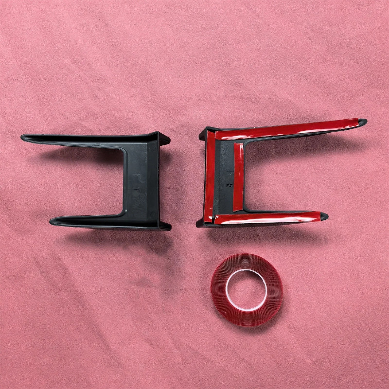 For BMW F44 M Sport Front Bumper Side Splitter AirVent Trim Canards 218i 218d 220i 220d M235i 4-doo