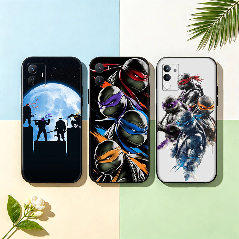 เคสโทรศัพท์ TPU ลายเต่านินจา สำหรับ Vivo V21E V25 V27E V29 V40 Pro V29E V40 Lite Y21 Y33S Y21S thumbnail 7