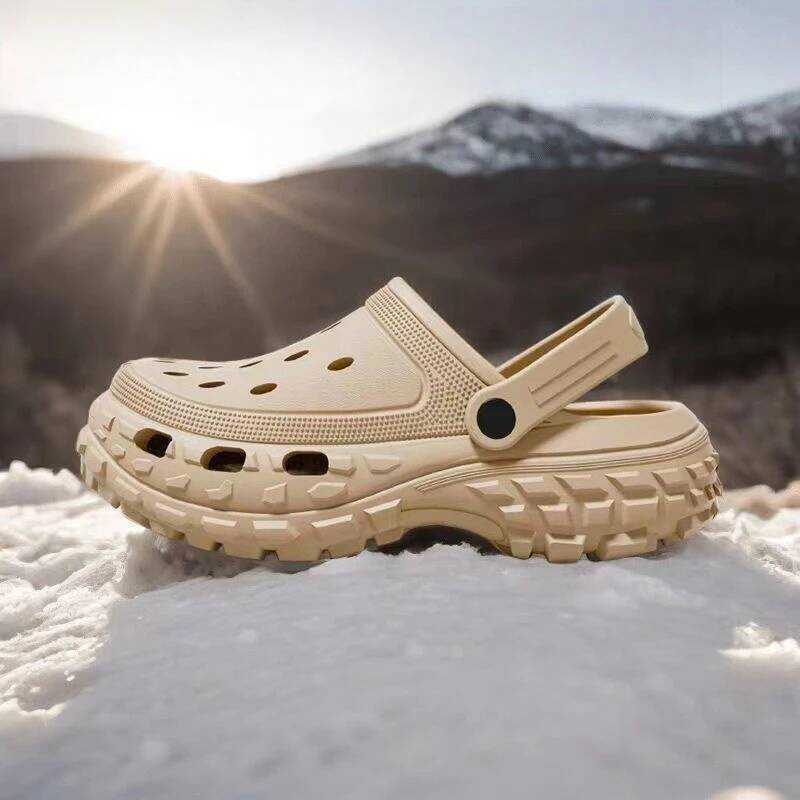 C Mens Summer Non-Slip Beach Sandals For Women Comfortable Soft Sole Platform Sandals Woman Closed
