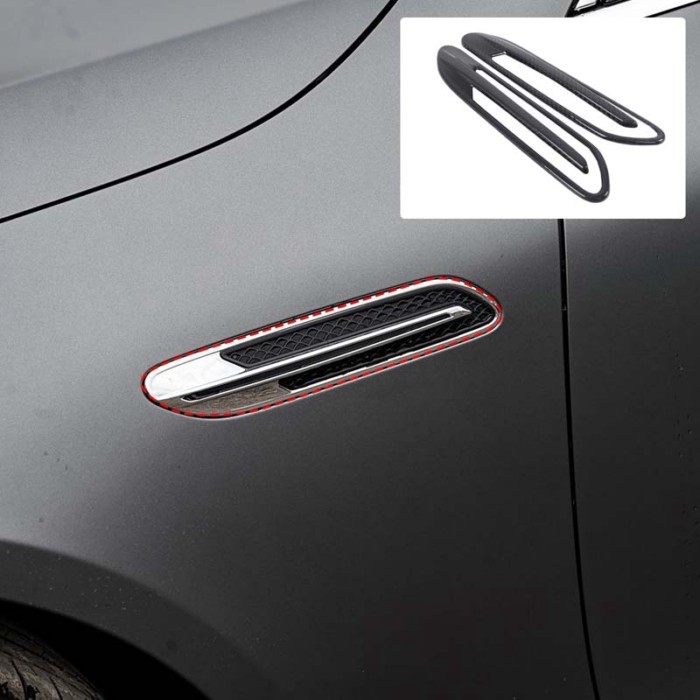 Car Fender Side Grill Air Outlet Vent Trim Cover For Mercedes Benz GT43 GT50 GT53 GT63 AMG 4 Door 2