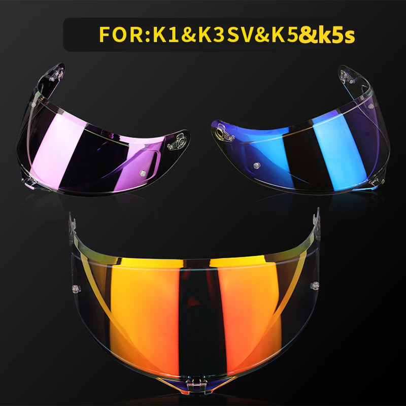 K5 Helmet Visor Shield for AGV K3SV K1 K5 K5S High Strength Sunscreen Capacete Windshield Uv Protec