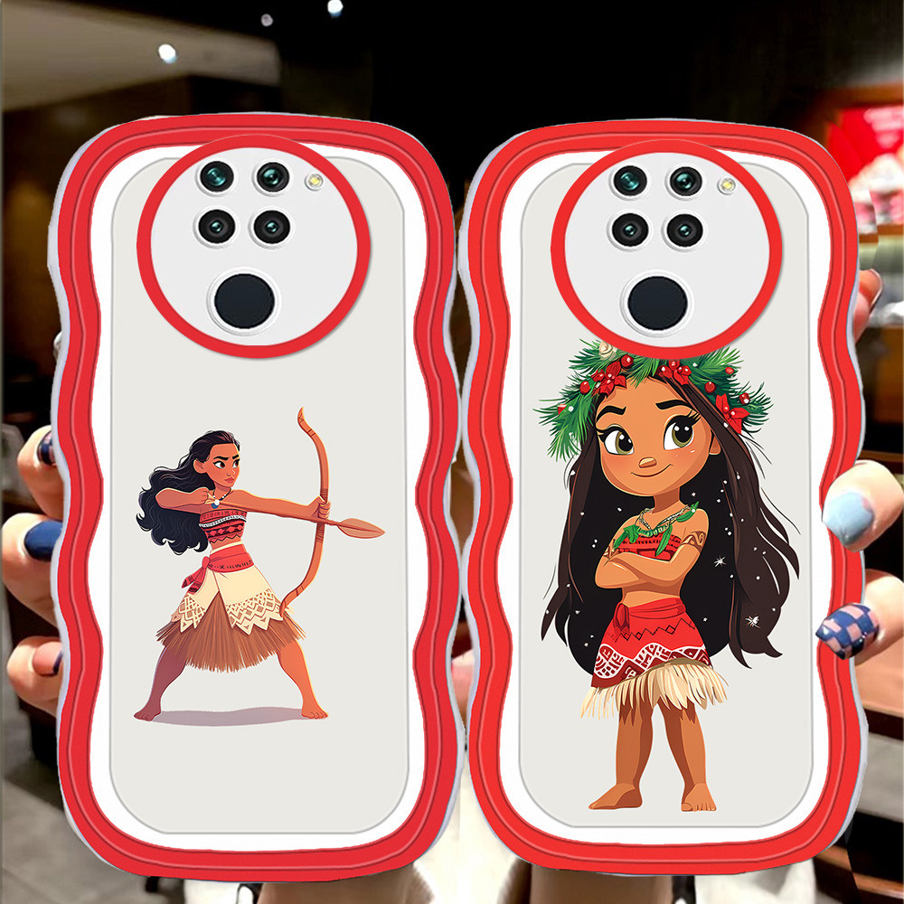 S-20 MoanaปลอกสําหรับXiaomi Redmiหมายเหตุ 9 Pro Max 9S K30S K30โปร่งใสTPU