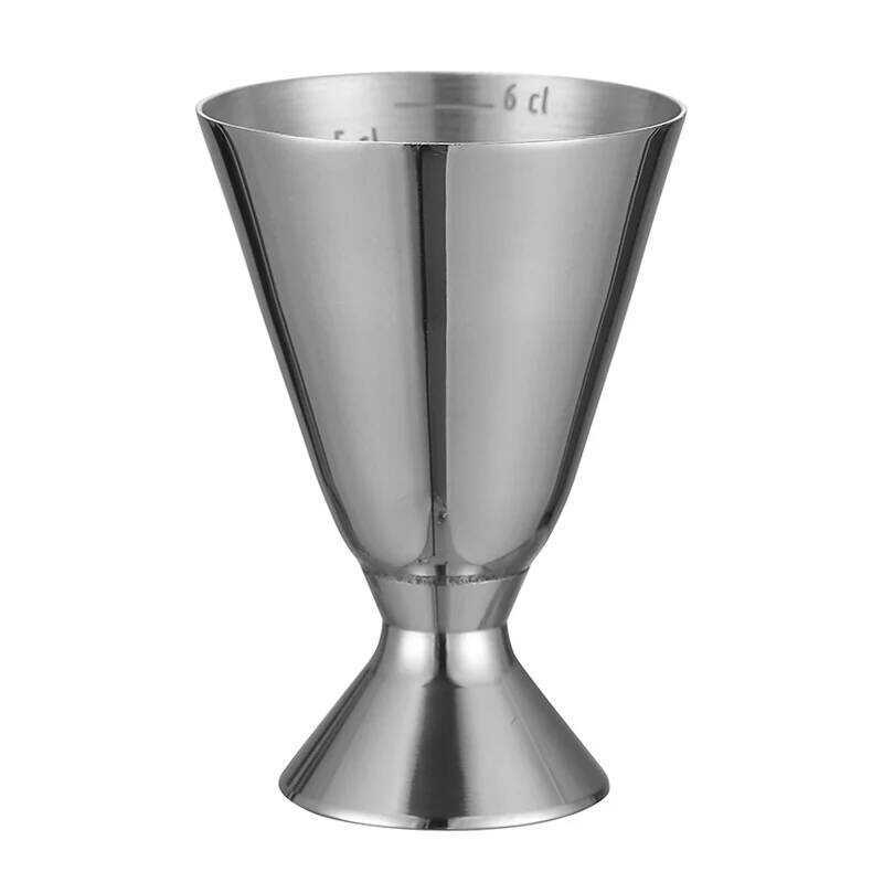 C Stainless Steel Jigger With Scale E Bar Measures Bar Tools Bar Accessories