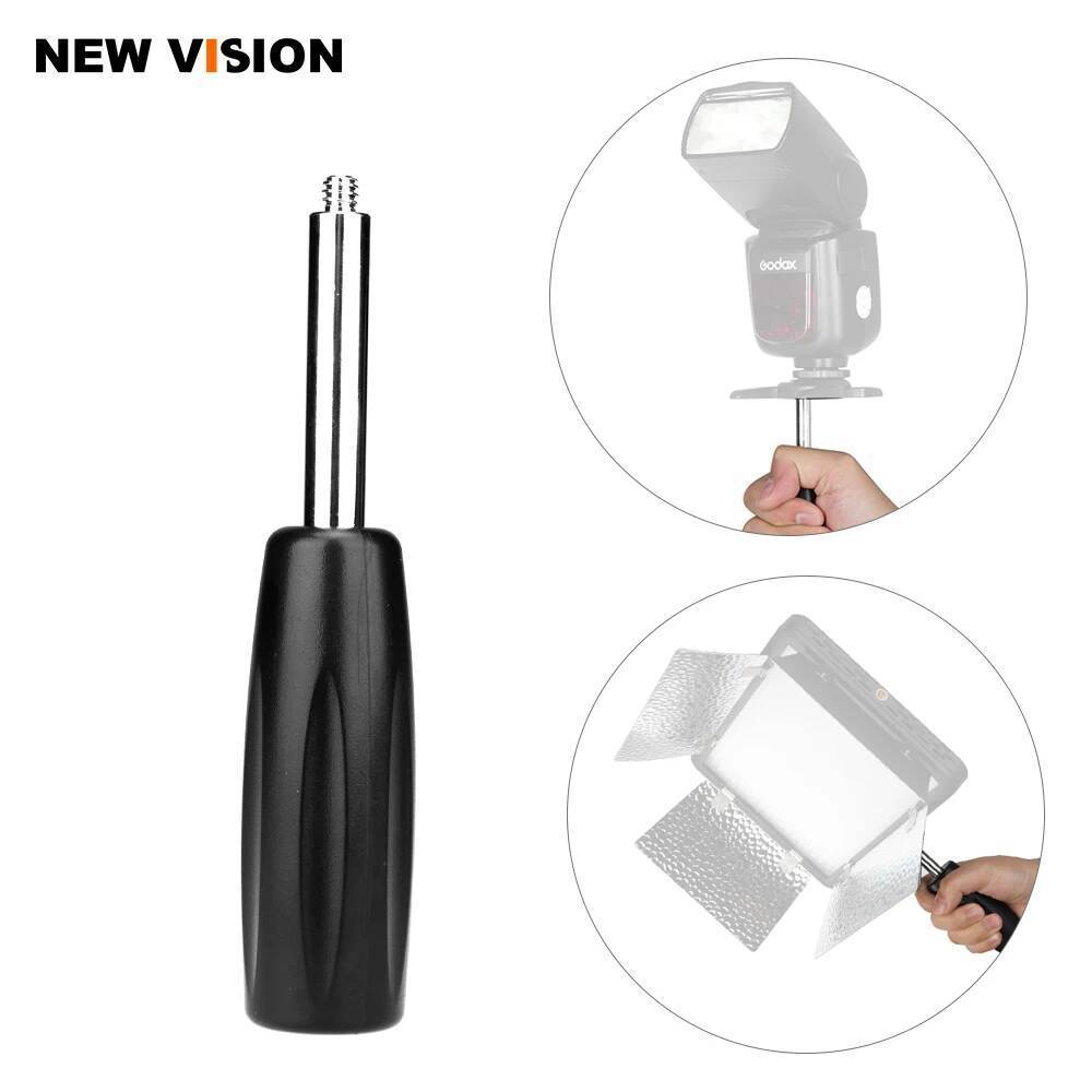 YONGNUO Godox ไฟ LED Video Hand Grip/Handle พร้อม 1/4 "-20 ด้ายชายสําหรับ YN160 YN300 II YN600 YN900