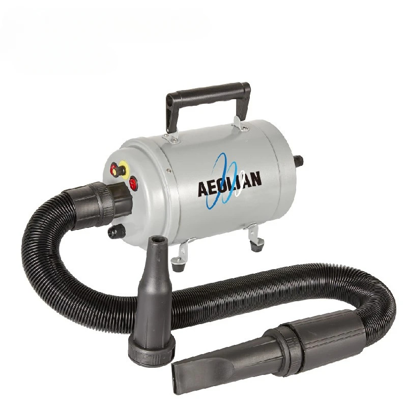 Professional Portable Dog Grooming Dryer, Double Hair Dryer, Noise Reduction, High Power, Household
