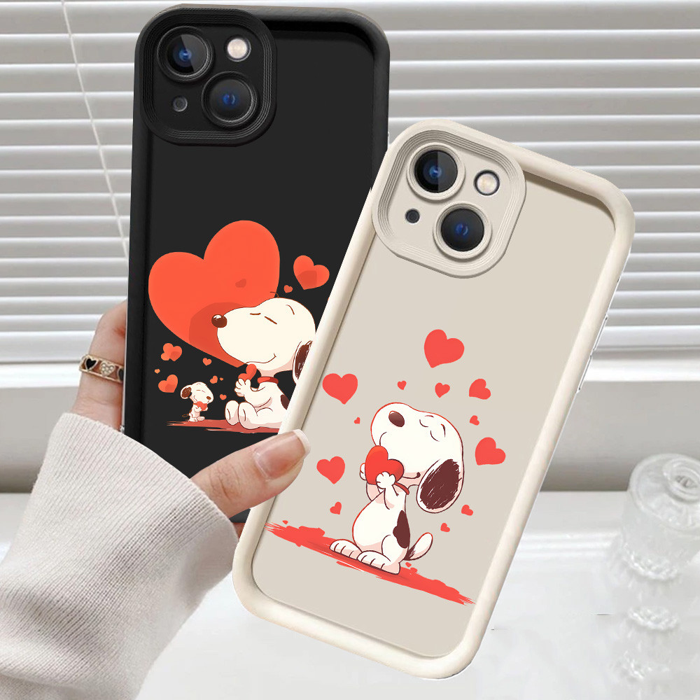 CH37 Snoopy Love Soft Casing สําหรับ Tecno Spark GO2 GO1S GO 30C 2023 2024 Camon 40 12 GO1 เคสป้องกั