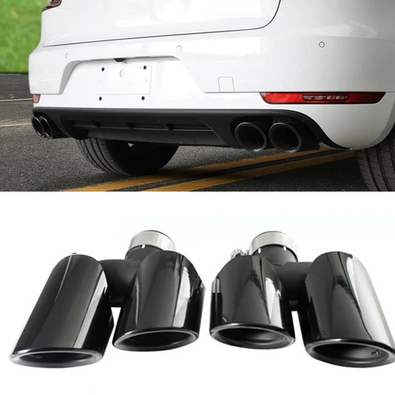Rear Exhaust Tip Exhuast Pipe Muffler Nozzle Air Outlet Vent Tailpipe For Porsche Macan Type 95B 2.
