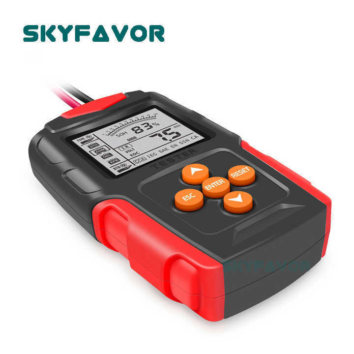 12V/24V Lead Acid Storage Tester CCA Battery Life Analysis Capacity Tester
