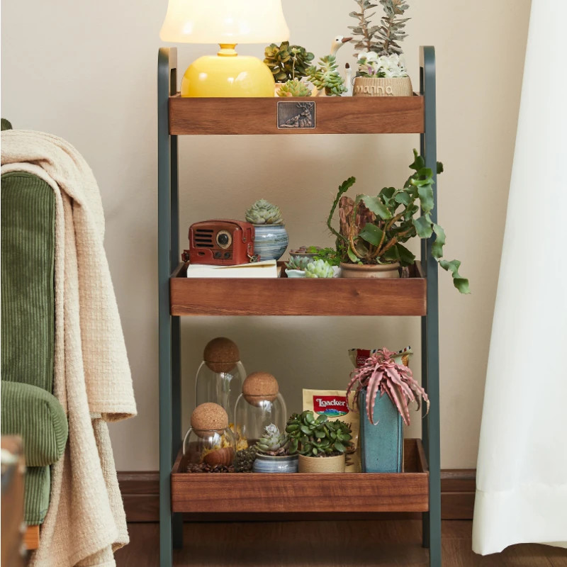Shelf Furniture Bathroom Shelf  Shelf Organizer  Floor Bookshelf Wooden Living Room Display Rack Ki