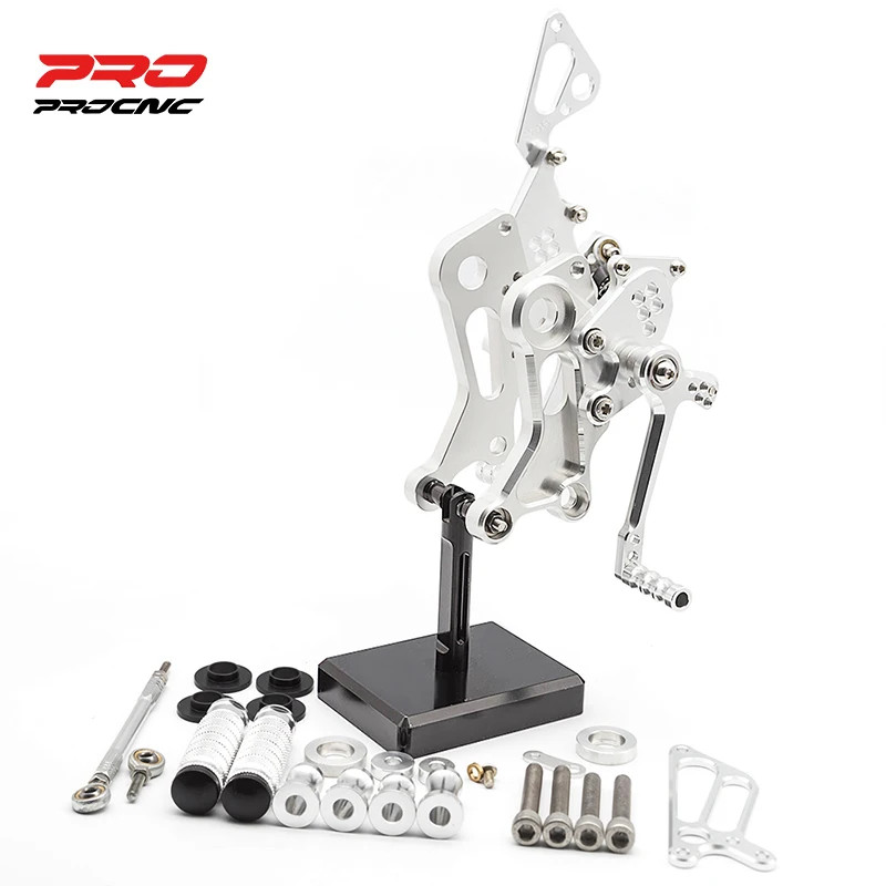 For Ducati Monster S2R S4R S4RS 2003-2008 Aluminum Motorcycle Rearset Footrest Footpeg Rearset Peda