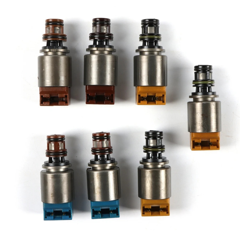7pcs 6HP21 6HP28 Transmission Solenoid Kit SET 1068298046 For BMW 128i 135i AUDI S5 Q5 A4 Quattro L
