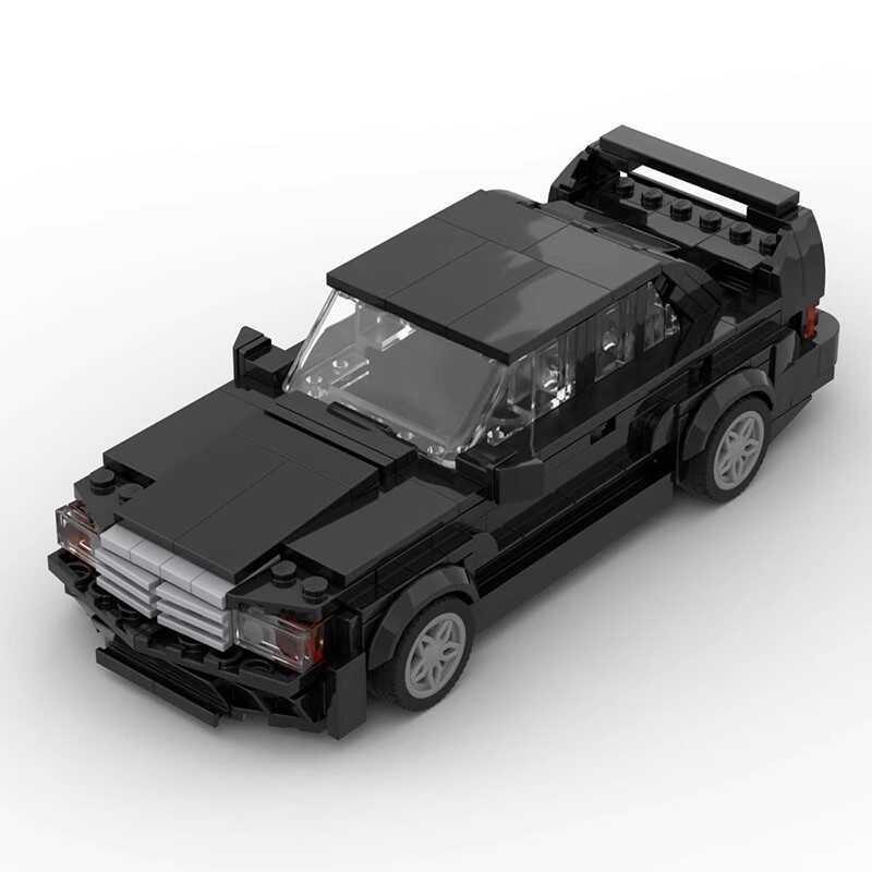 MOC Building Blocks ใช้งานร่วมกับ Lego 55137 Mercedes E190 EVO ชุด Building Block Speed Car Model Ra