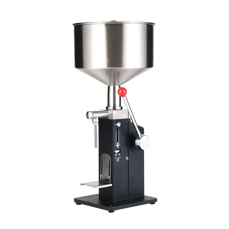 5-50ML/10-100ML manual liquid filling machine 10L adjustable bottle filling sauce honey juice bever