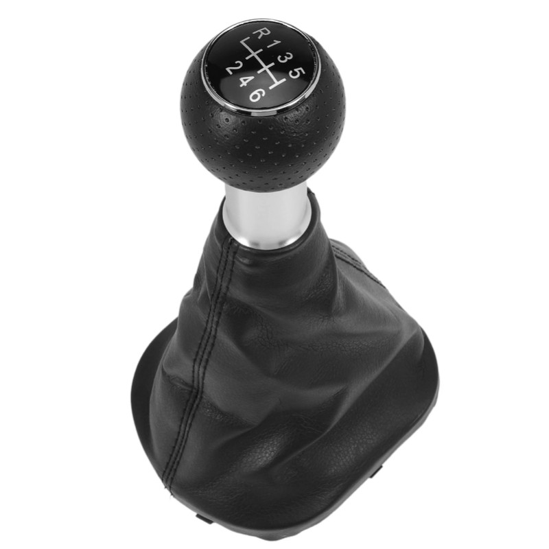 1T0711113 6 Speed Gear Knob with Black/Red Stitching 2K0711113 1T0711456 FOR VW Touran 1T Caddy III
