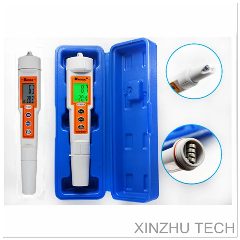 CT-6021A PH Meter Waterproof Digital PH Tester Backlight Pen Portable Water Quality Testing 0-14 PH