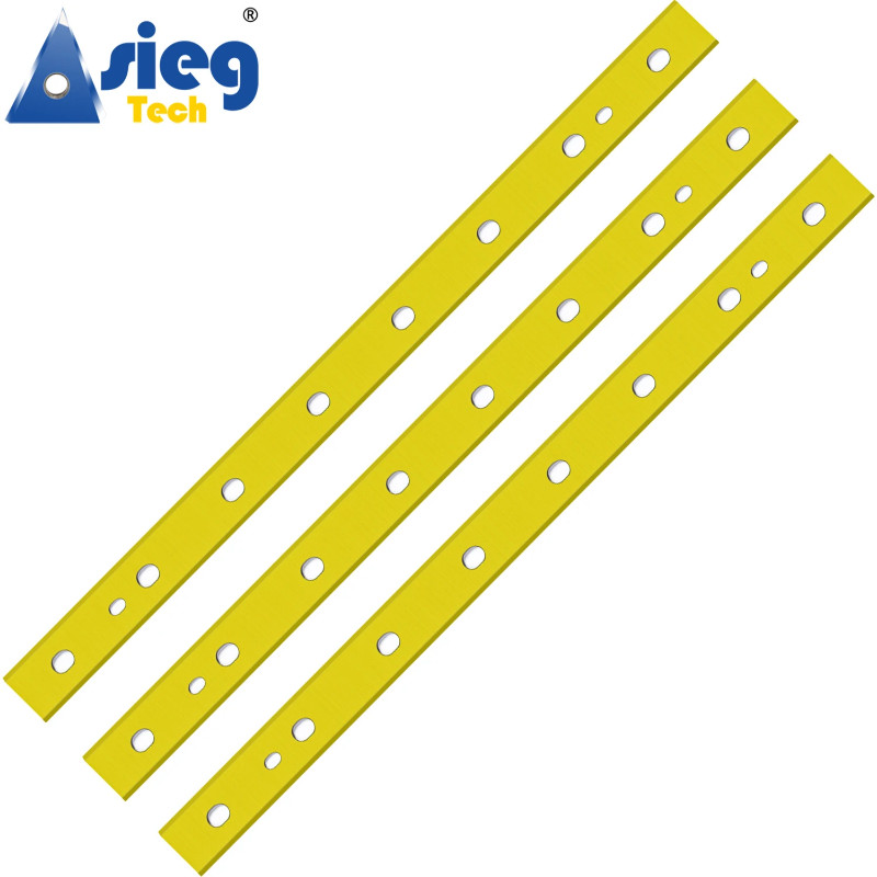 13" Planer Blades Jointer Knives TiN Coated Resharpenable for DeWalt DW735 DW735X DW7352 Woodworkin