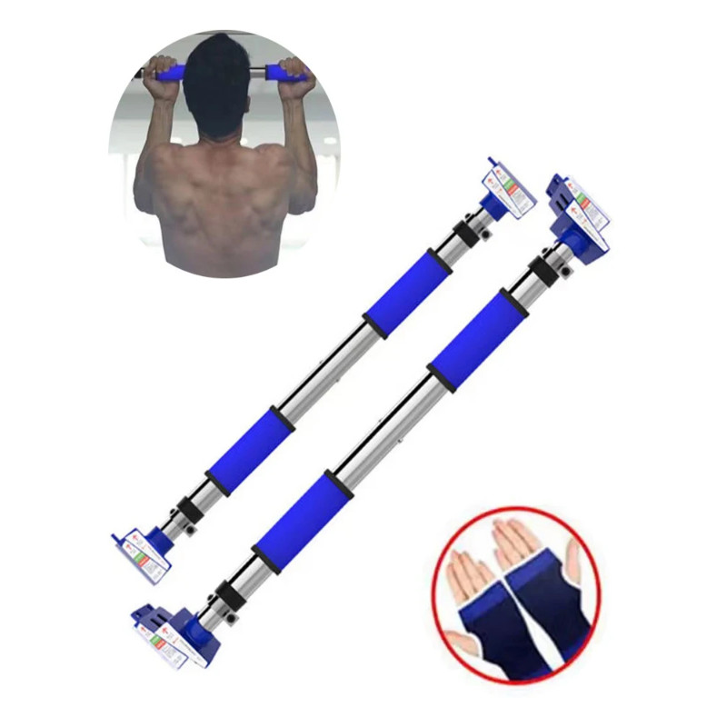 2023 Door Horizontal bar Steel Adjustable Training Bars For Home Sport Workout Pull Up Arm Training