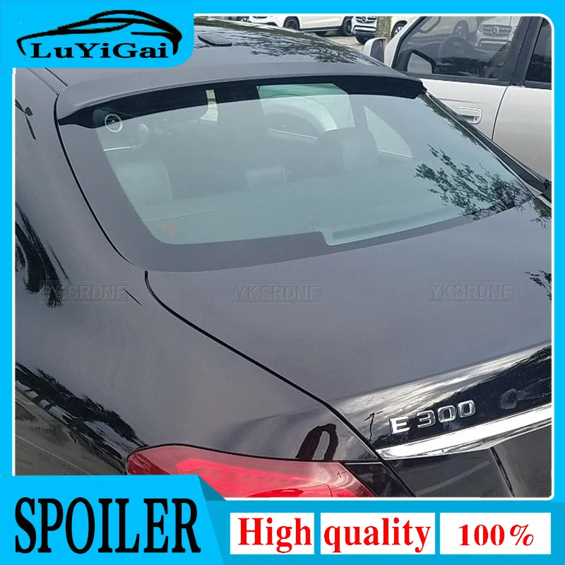 For Mercedes-Benz W213 E200 E260 E300 E350 2016-2019 ABS Material Primer Color Car Tail Wing Decora