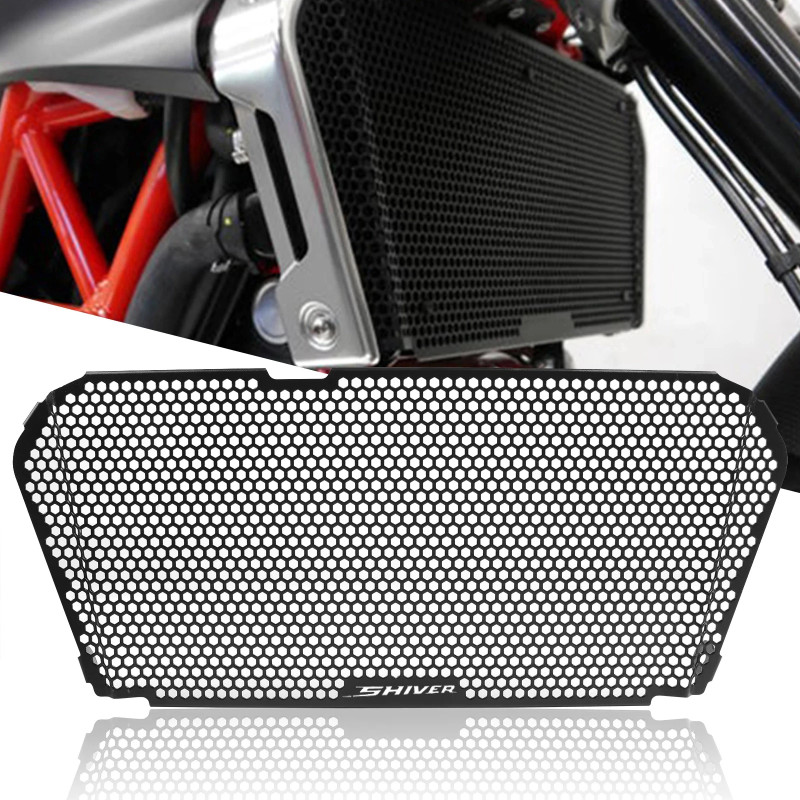 Motorcycle Radiator Guard Grille Grill Cover Protection For Aprilia Shiver 900 2018-2021 Shiver SL7