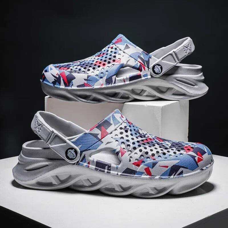 C Flat Sandals Men's Shoes EVA Slippers Sandals Men's Summer Sandals New Men's Sports Shoes Outdoor