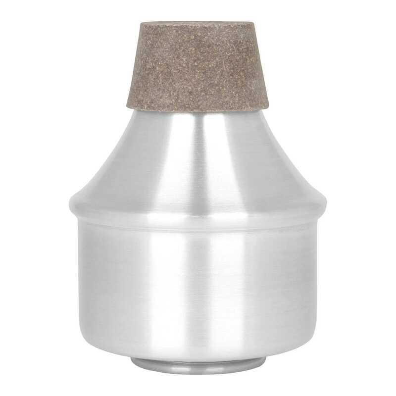 C SLADE Trumpet Mute Aluminum Horn Noise Reducer Portable Silvery Trumpet Silencers Brass Musical I