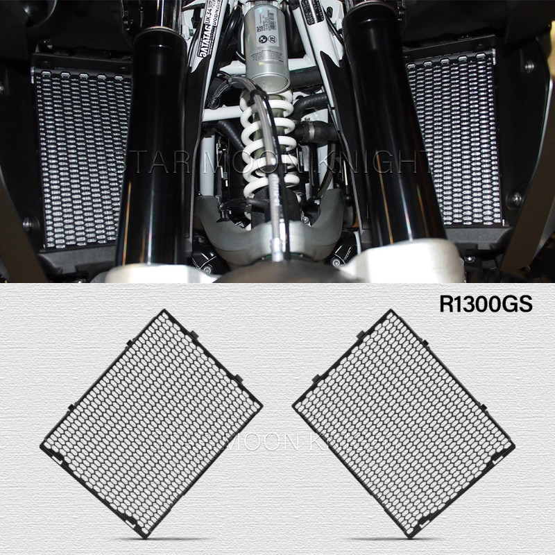 Decorate Splash Radiator Cover For BMW R1300GS R 1300 GS 1300 2023- Plastic Radiators Protector Acc
