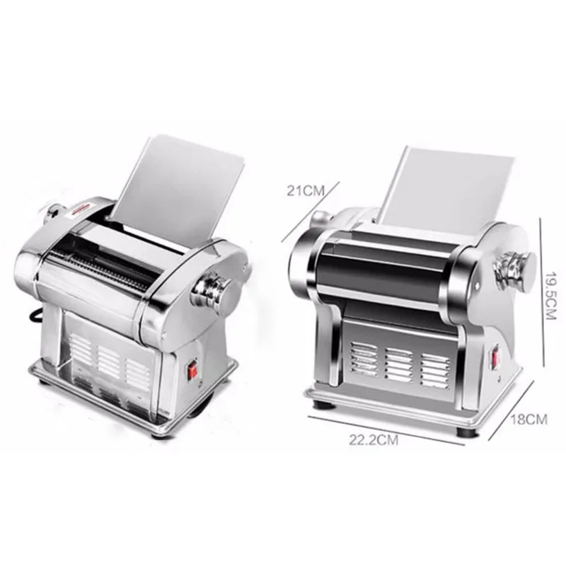 Small  Household Pasta Machine Noodles Maker Stainless Steel Noodle Cutter Electric Automatic Dough