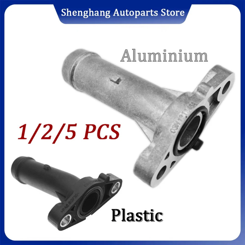 03H121145A Aluminium Plastic Engine Coolant Flange 95510623100 03H121144A For Audi Q7 VW CC Passat