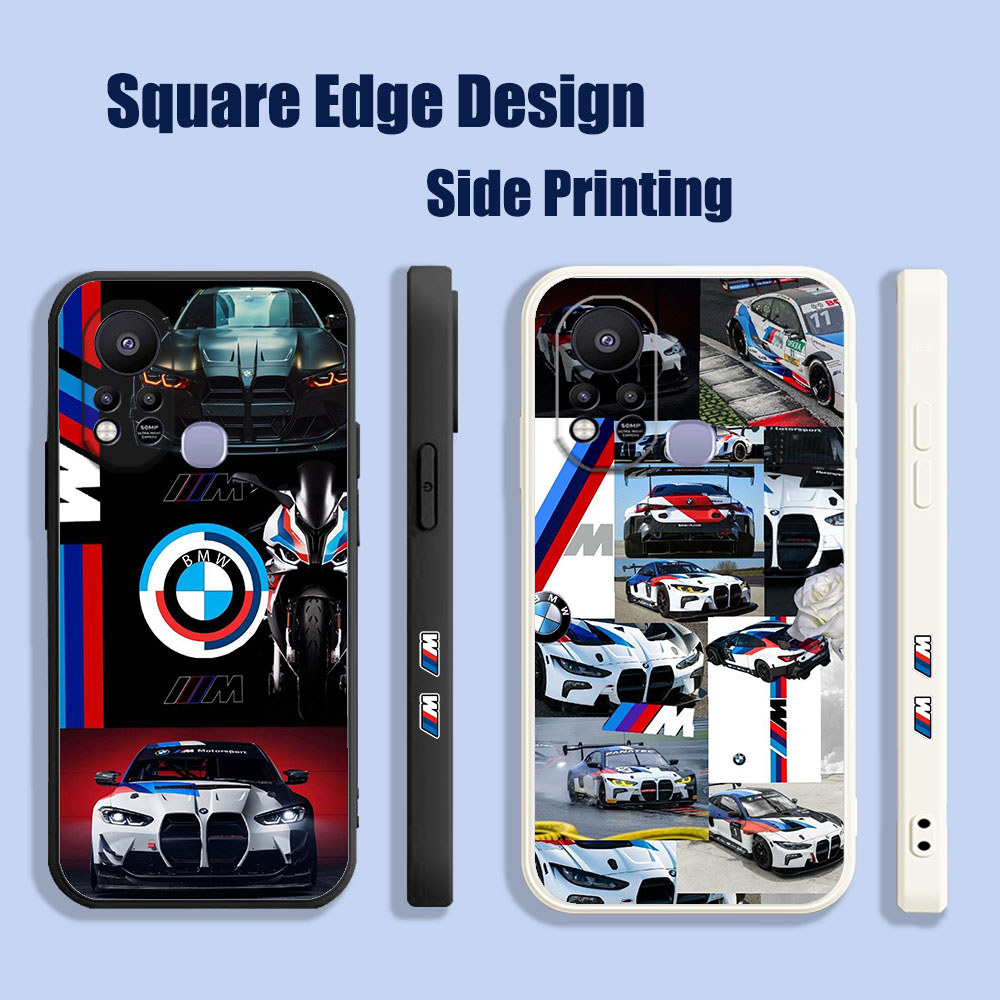 ปลอกสําหรับ iPhone 6 Plus 11 Pro 12 14 13 Pro Max 8 Plus Se Bmw M4 Gt4 ZDK20 เคสโทรศัพท์ขอบสี่เหลี่ย