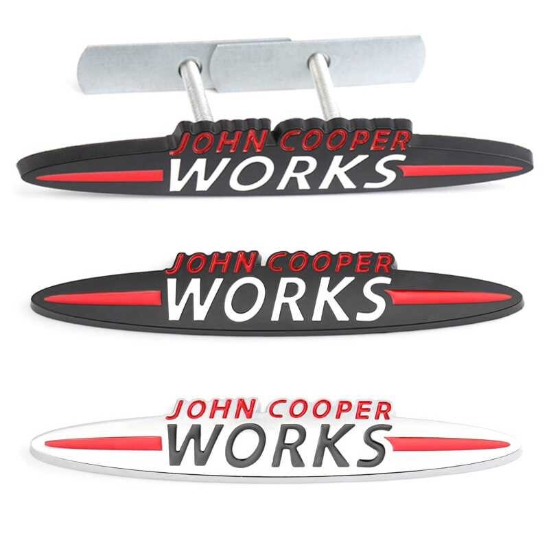 ▣ Jcw John Cooper Works Car Sticker Emblem Badge Decals For Mini Coopers Clubman Countryman R50