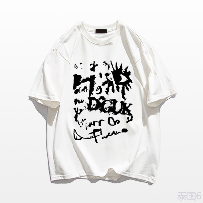 (ส่งจากกรุงเทพ) มาใหม่ เสื้อยืดผ้าคอตตอน alphabettshirt  4สี S-XXXL