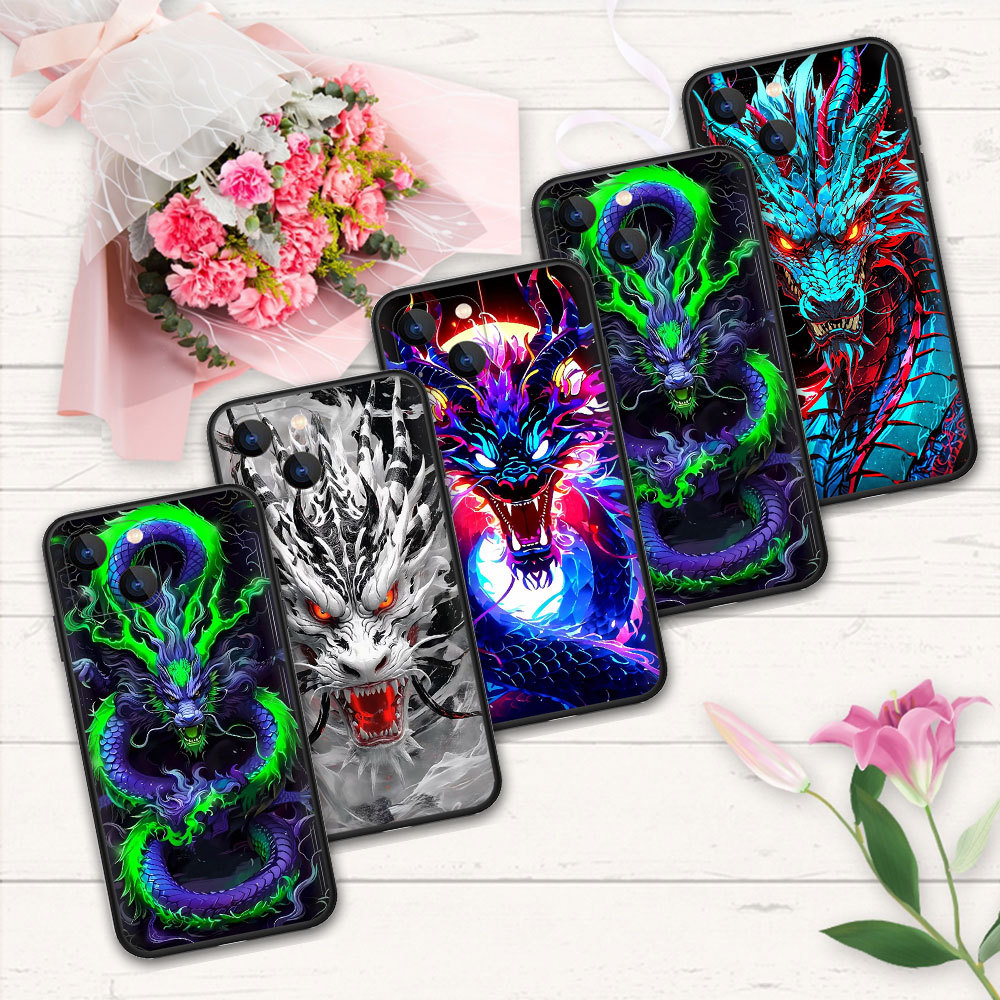 เคสโทรศัพท์แบบนุ่ม 627E Dragon Realme 5 5i 5s 6i 5Pro 6 6S 6Pro 7 7i 7Pro C17 Q XT X2 K5 3Pro