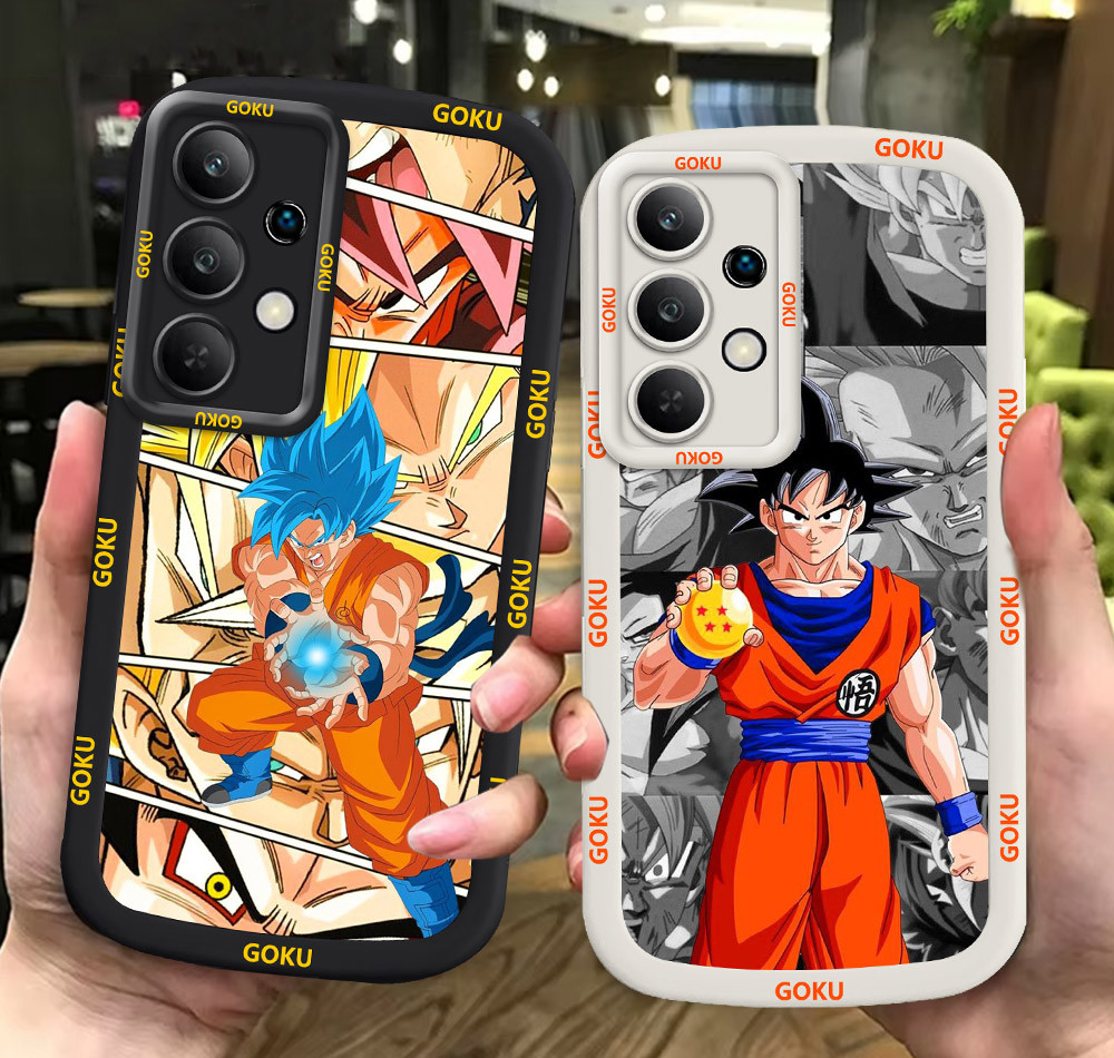 G68 Dragon Ball ขาวดำเคสโทรศัพท์หรับ Samsung FE A22 S23 S21 Plus Ultra ปก