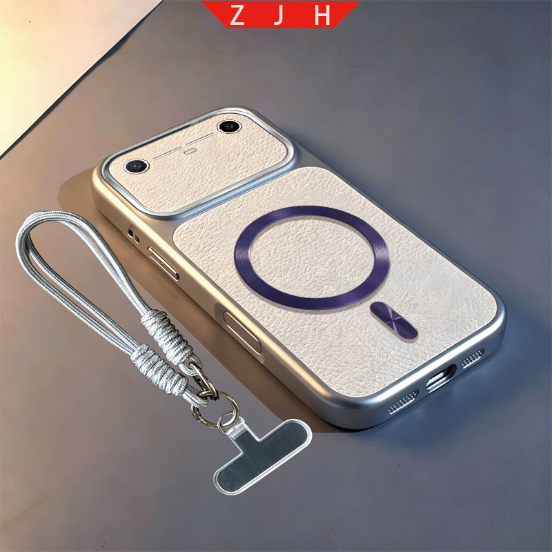 เหมาะสําหรับเคสโทรศัพท์ Tecno Pova Slim 5G ใหม่ไร้สายแม่เหล็กดูดซับแรงกระแทกกรณี TPDSC21