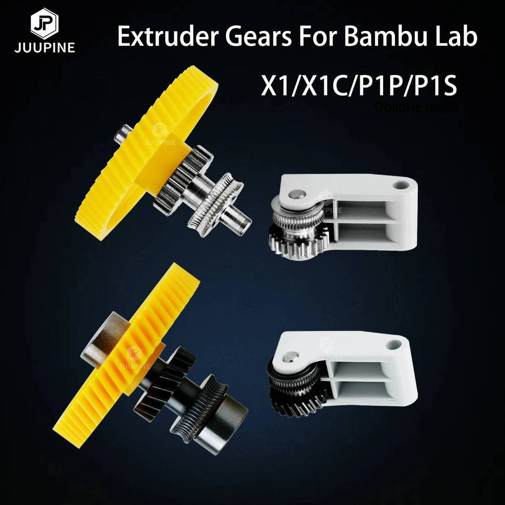 สําหรับ bambu lab extruder เกียร์ bambu lab extruder ชุดสําหรับ Babambu Lab P1S P1P X1 คาร์บอน X1C อ