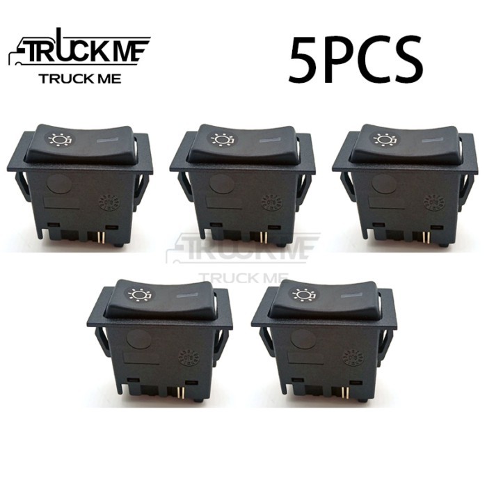 5PCS/BOX Truck Light Switch Replaces for MAN Bus / Neoplan F/M/L 2000, F/M/G 90, F 7/8/9 TGA/TGL/TG